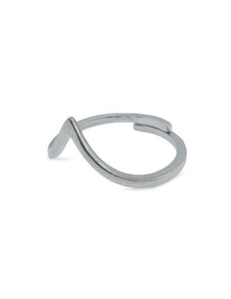 MRIO Classic Verstellbarer Ring Silber