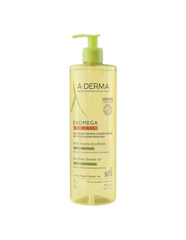 A-Derma Exomega Control Rückfettendes Duschöl 750ml