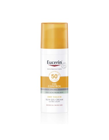 Eucerin Sun Oil Control Gel-Creme Dry Touch SPF50 50ml