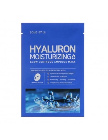 Some By Mi Hyaluronic Moisturizing Feuchtigkeitsmaske Ampulle Radiant Luminosity 25g