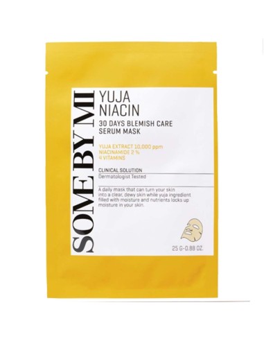 Some By Mi Yuja Niacin 30 Tage Serum-Maske zur Pflege von Hautunreinheiten 25g