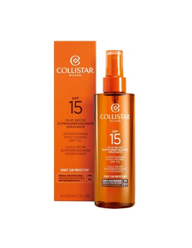 Collistar Supertanning Feuchtigkeitsspendendes Trockenöl LSF15 200ml