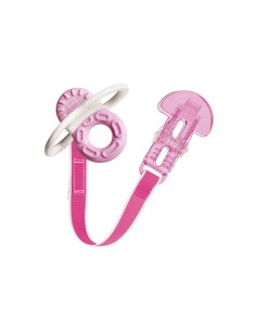 Biss & Relax Biter MAM mit Rosa Clip + 2M