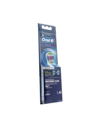 Oral B 3D-Ersatzbürste Weiß x2