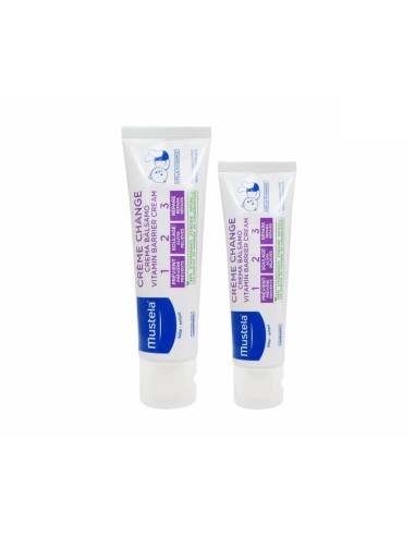 Mustela Pack Creme Wickelzone 123 100ml + Creme Wickelzone 123 50ml