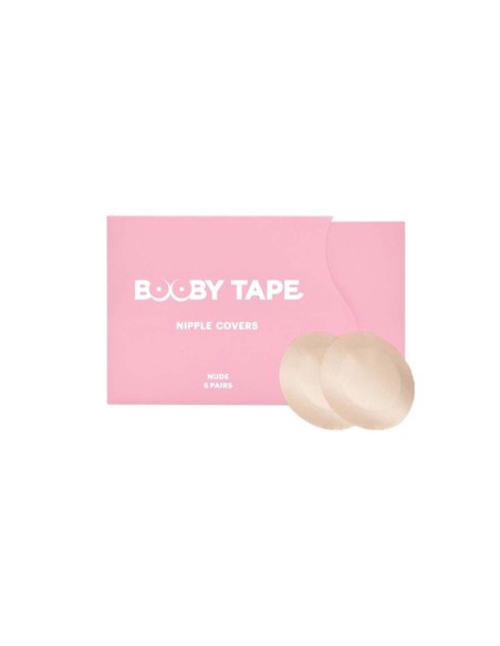Booby Tape Nipple Covers Nude 5 Pairs Booby Tape Nipple Covers Nude 5 Pairs