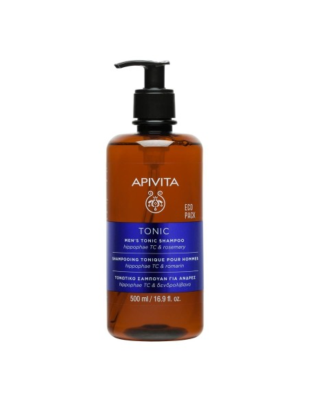 Apivita Men's Tonic Shampoo Ecopack 500ml Apivita Men's Tonic Shampoo Ecopack 500ml