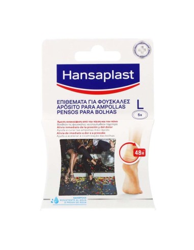 Hansaplast Blasenverband L 5 Einheiten