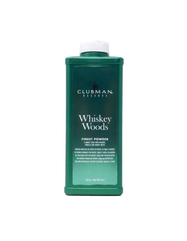 Clubman Pinaud Whiskey Woods Talkum Puder 255g