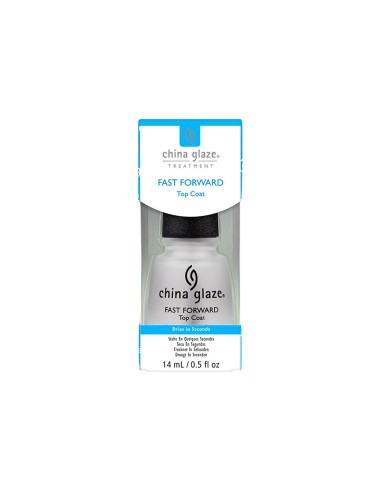 China Glaze Fast Forward Top Coat 14ml