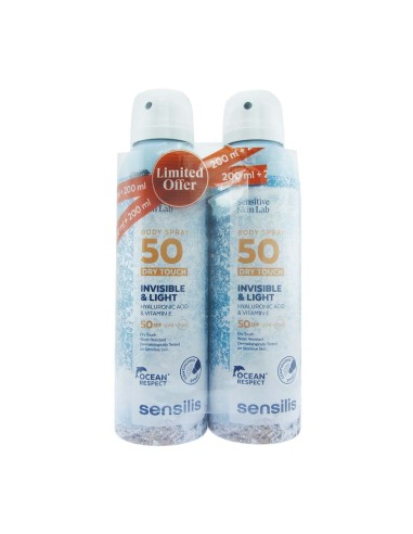 Sensilis Duo Körperspray Dry Touch SPF50 200ml