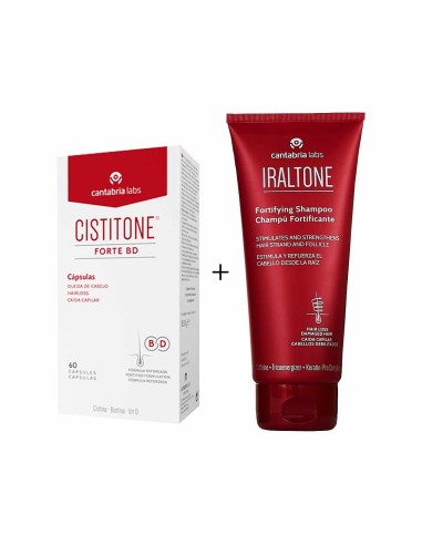 Cistitone Pack Cistitone Forte BD 60 Kapseln und Iraltone Fortifying Shampoo 200ml