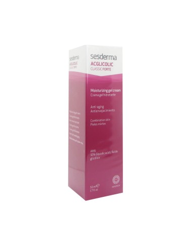 Sesderma Acglicolic Classic Starke Feuchtigkeitsspendende Gel-Creme 50ml