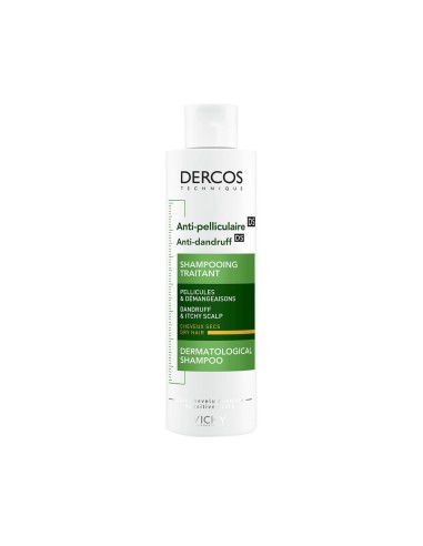 Dercos Anti-Schuppen-Shampoo für trockenes Haar 200ml