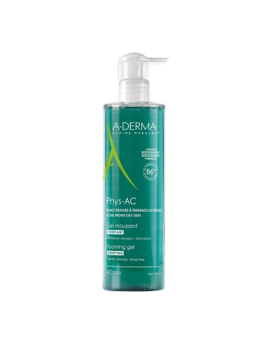 A-Derma Phys-AC Foaming Gel 400ml