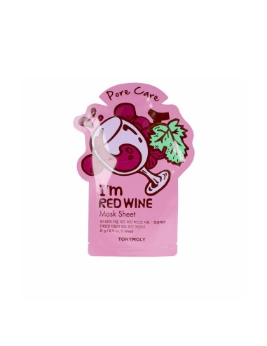 Tony Moly I'm Red Wine Reinigende Maske Blatt 1uni