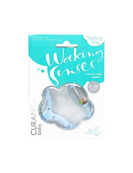 Curaprox Baby Beißring Blau