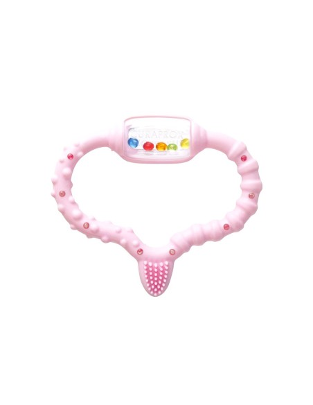 Curaprox Baby Rosa Beißring