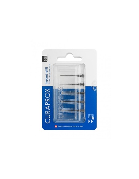 Curaprox Implant Refill CPS 508 Interdentalbürstennachfüllpackungen x5