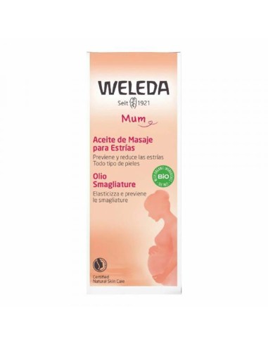 Weleda Mum Massageöl für Dehnungsstreifen 100ml