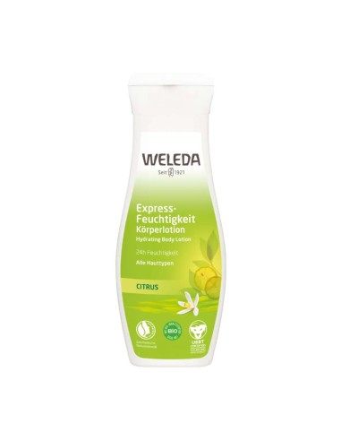 Weleda Citrus Feuchtigkeitsspendende Körpermilch 200ml