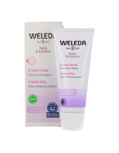 Weleda Baby Derma Weiße Malve Gesichtscreme 50ml