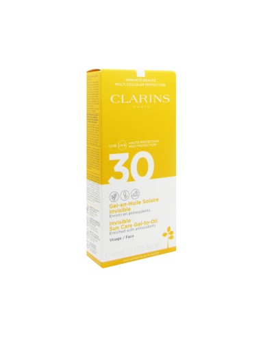 Clarins Gel-en-Huile Solaire Unsichtbarer SF30 50ML