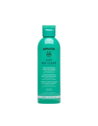 Apivita Just Bee Clear Porenverfeinernde Klärende Lotion 200ml