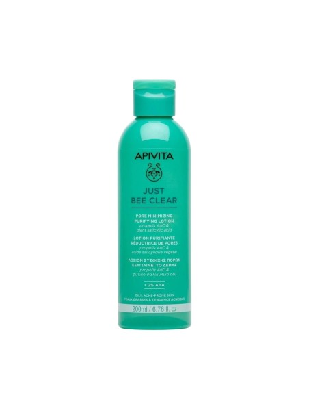 Apivita Just Bee Clear Porenverfeinernde Klärende Lotion 200ml Apivita Just Bee Clear Porenverfeinernde Klärende Lotion 200ml