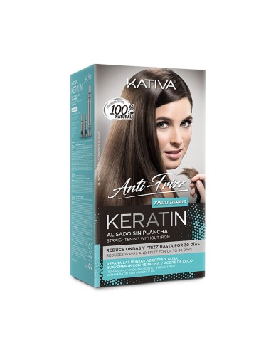 Kativa Anti Frizz Xpert Repair Glätten ohne Glätteisen