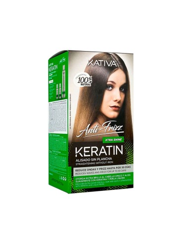 Kativa Anti Frizz Xtra Shine Glätten ohne Glätteisen