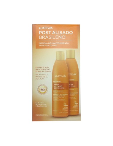 Kativa Kit Post Alisado Brasileño Shampoo und Spülung