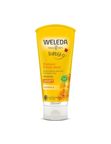 Weleda Baby Calendula Shampoo und Duschgel 200ml