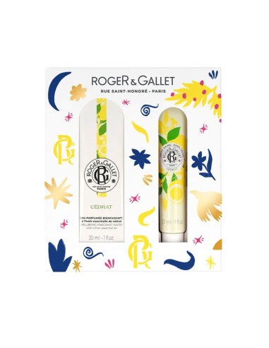 Roger Gallet Pack Cédrat Duftwasser 30ml und Cédrat Handcreme 30ml Geschenkset