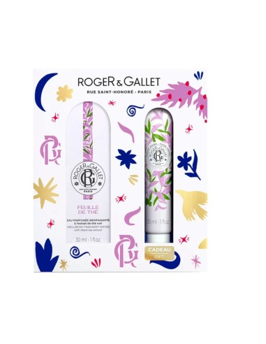 Roger Gallet Pack Feuille Thé Duftwasser 30ml und Handcreme 30ml Angebot