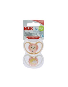 NUK Space Silikon Schnuller 18-36M x2