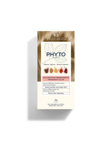 Phyto-Farbe dauerhafte Färbung mit Gemüsepigmenten 9.8 Sehr klarer Blondine beige