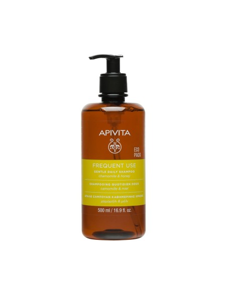 Apivita Frequent Use Gentle Daily Shampoo Ecopack 500ml Apivita Frequent Use Gentle Daily Shampoo Ecopack 500ml