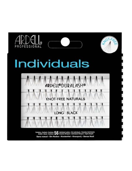 Ardell Individuals Knot Free Flares Lang Schwarz 56 Stk.