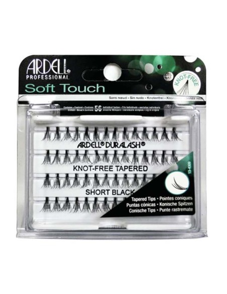 Ardell Soft Touch Knot Free Tapered Short Schwarz 56 Stk