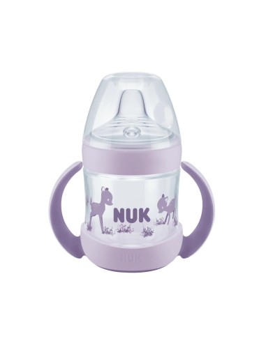 NUK Nature Sense Lernflasche aus Silikon 6-18 Monate 150ml