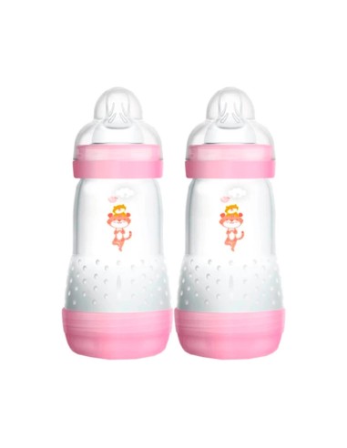 Mam Anti-Kolik Flasche Easy Start 2m Rosa 2x260ml