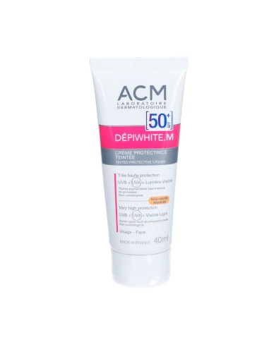 ACM DepiWhite M Creme SPF50+ Mit Natürlichem Farbton 40ml