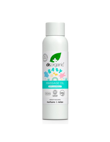 Dr Organic Baby Massageöl mit Ringelblume 150ml