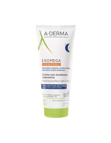 A-Derma Exomega Control Nachtcreme Emollient 200ml