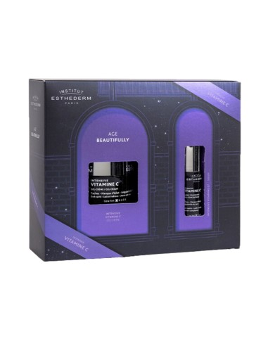 Institut Esthederm Coffret Intensive Vitamin C Gel-Creme 50ml und Intensive Vitamin C2 Serum 10ml