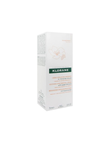 Klorane Beruhigende Enthaarungscreme mit süßen Mandeln 75ml