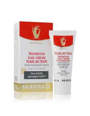 Mavala Nailactan Creme Nährender Nagelcreme für beschädigte Nägel 15ml