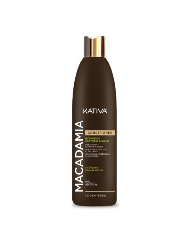 Kativa Macadamia Conditioner Feuchtigkeit Weichheit und Glanz 550ml