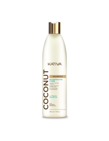 Kativa Coconut Shampoo Aufbau und Glanz 355ml